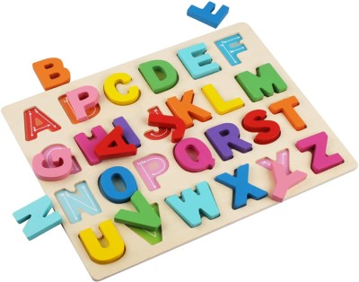LEVIATHAN Plastic English Alphabets and Color Learning Educational Board for Kids(Multicolor)
