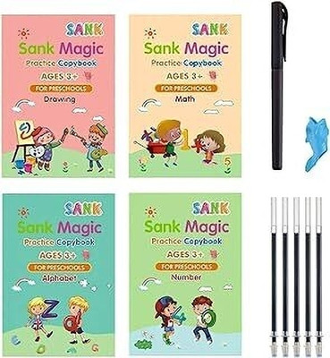 Labhimpex New-Magic Book: Shape and Color Workbook(Multicolor)