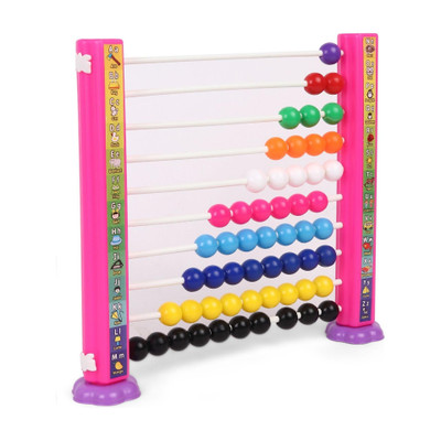 Ratnas Counting Frame for Kids Increases Concentration and Calculations (Multicolor)(Multicolor)