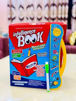 Manshi Intelligence Learning Book – Phonetic Sound Book(Multicolor)