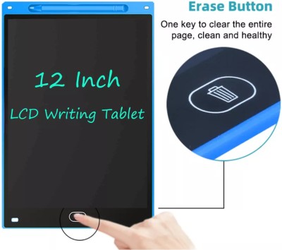 NOVELTY LCD Writing 12 Inch Tablet Electronic Writing & Drawing Doodle Board(Blue)