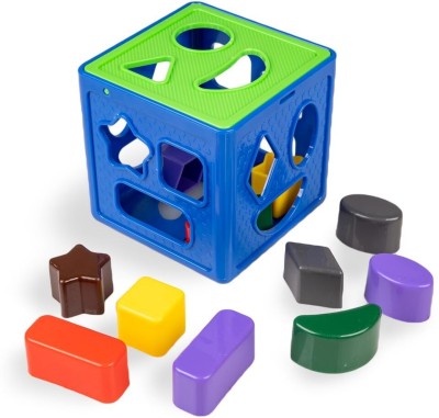 TechHark Cube Blocks - Baby Set Activity Toy Rattle Baby Toy Soft Baby Toys Learning Toy(Multicolor)