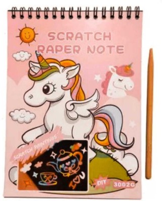 RAGVEE NOTE PADE WRITING PAD PACK OF ONE(Multicolor)