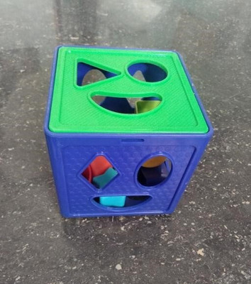 Dorytoys Matching Block Puzzle Cube Toy – Improve Hand-Eye Coordination(1 Pieces)