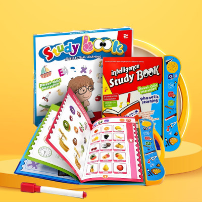 ALTOYS Intelligent Study Book for Kids – Interactive Learning & Education Sound Book(Multicolor)