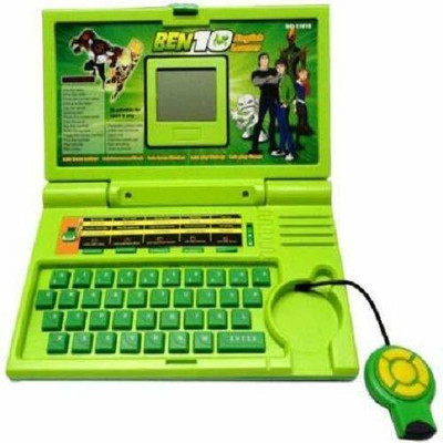 venimall 20 activities & games fun laptop notebook computer toy for kids(Multicolor)
