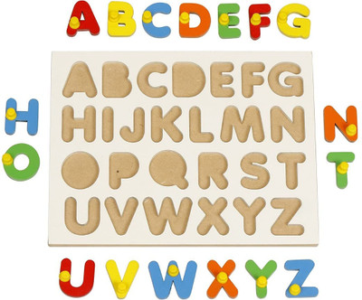 GAMLOID Best Buy Digital Board Capital Alphabet Puzzle Educational Letters for Children(Multicolor)