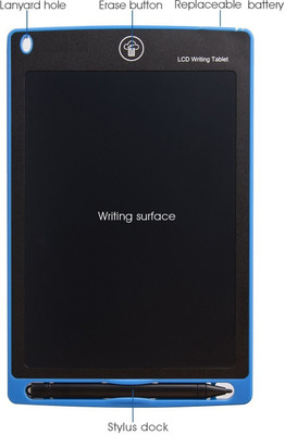 kdsn LCD 8.5-inch Electronic Writing Pad/Tablet/Digital Slate/Drawing Board 1387(Multicolor)