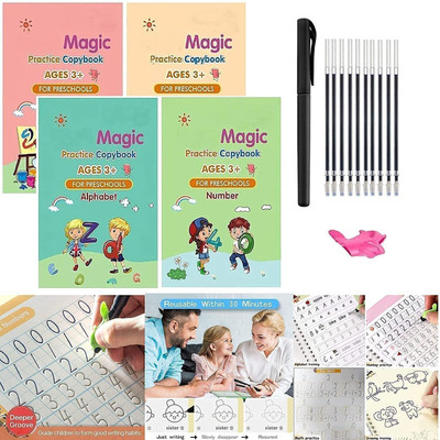 Labhimpex 256-Popular: Ignite Learning with Magic Book – Ideal School Set 🌈-256-AA-2356(Multicolor)