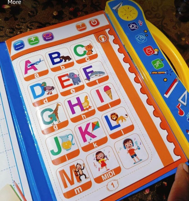 Dorytoys Circonic Intelligence Book, Interactive Children Book, Musical English-76(Multicolor)