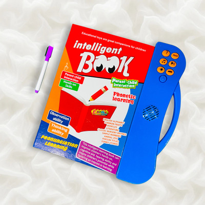 ALEXHUBS E-Book Interactive Learning Book for Kids(Multicolor)