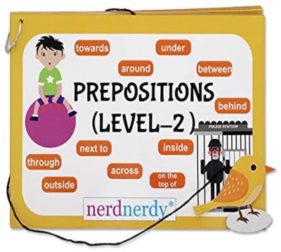 NerdNerdy Prepositions Level 2, Hands-on Resource for Classroom Teaching(Yellow)