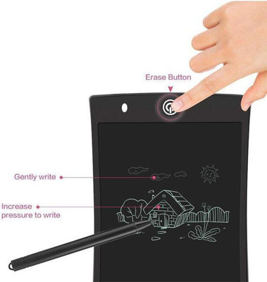 SBE WRITING PAD 8.5 inch LED Notepad for Kids | LCD Writing Tablet(Black)