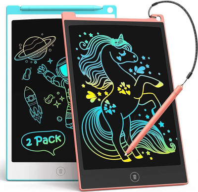 Zyqora 8.5 Inch Reusable LCD Drawing Pad(Multicolor)