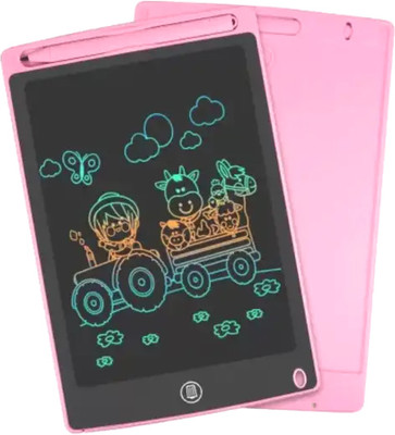 Carlos LCD Writing 8.5 Inch Tablet Electronic Writing & Drawing Doodle Board(Pink)