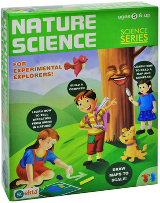 Ekta Toys Nature Science | For Experimental Explorers! | Science Series | J.K.(Multicolor)