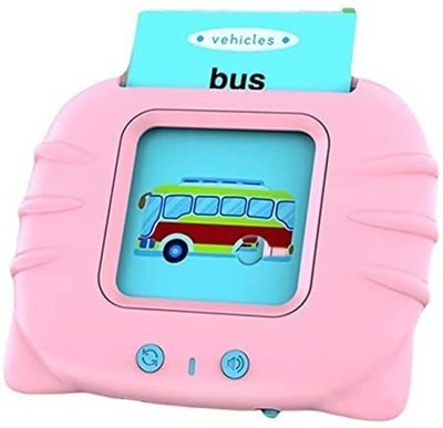 Hidelliya Preschool Electronic Reading Early Talking Flashcards Toy(Multicolor)
