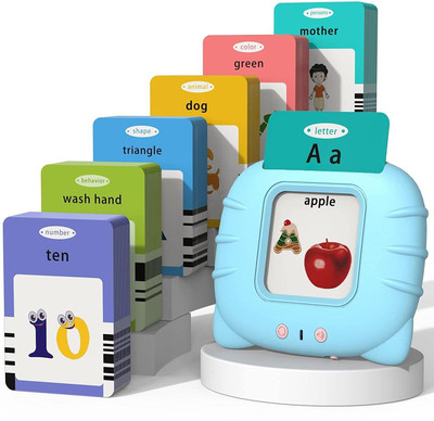 KAVANA Talking Flash Card Reader Game 224 Words Learning Toys For Kids(Multicolor)
