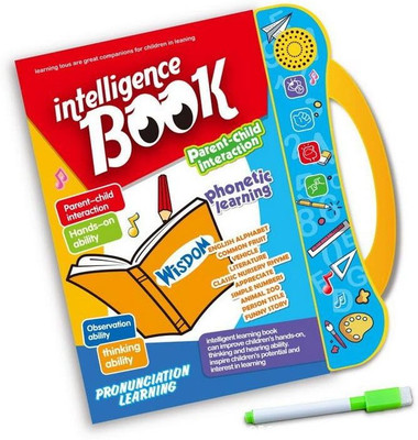 Dorytoys Kids Intelligence Book – Learn Animals, Numbers, and Vehicles(Multicolor)
