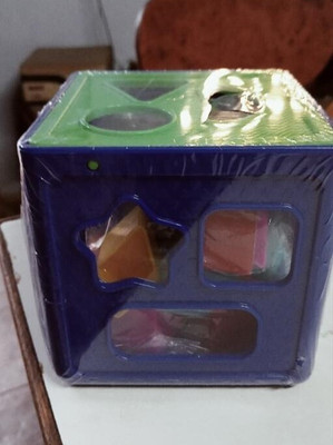 BHVMEY Shape Sorting Cube With 18 Shape And Different Color-CUBE BLUE-710-(Multicolor)