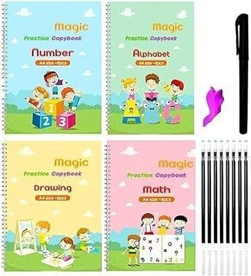 Talisho Magic Book: Letters and Sounds Puzzle Set(Multicolor)