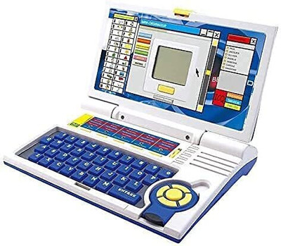 JR CLUB Learn English Children Toys Educational Laptop Learning Machine(Multicolor)