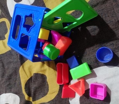 Dorytoys Puzzle Shape Matching Cube – Learning Toy for 2 Year Olds(1 Pieces)