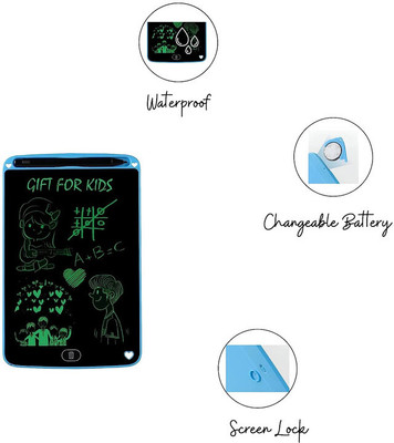 Haulsale LCD 8.5-inch Electronic Writing Pad/Tablet/Digital Slate/Drawing Board 1745(Multicolor)