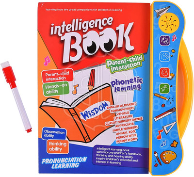 BloomiFy Intelligence Book English Letters & Fun Educational Toys(Multicolor)