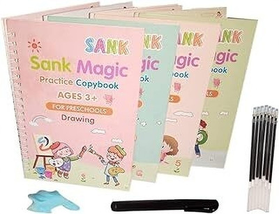 ashaworld Magic Book: Reading and Counting Challenge(Multicolor)