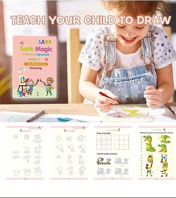 Labhimpex 269-Trending: Magic Book for Kids – Trace, Write & Spark Joy ✨-269-AA-2369(Multicolor)