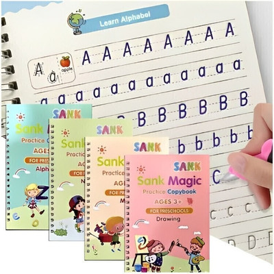 ashaworld Magic Book: Early Learning Puzzle Starter(Multicolor)