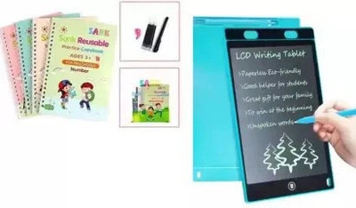 VMV FUZON Magic Book with LCD writing tablet-New95(Multicolor)