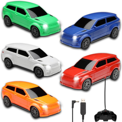 JoyMates Enterprises JoyMates Rechargeable Remote Control Car With Light | Battery Of Remote Included(Multicolor)