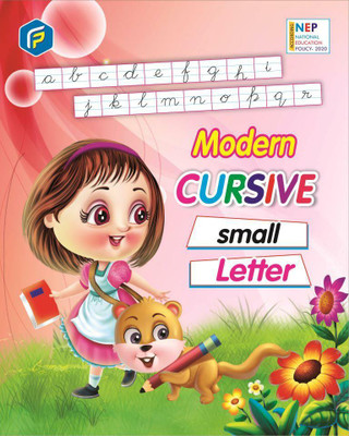 EDITONE Modern cursive small letter(Multicolor)