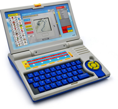 VikriDa Educational Laptop Computer Toy with Mouse for Kids - 20 Fun Activity(Blue)