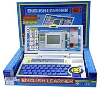 JR CLUB Latest Laptop Computer Toy with Mouse, 20 Fun Activity Learning(Multicolor)