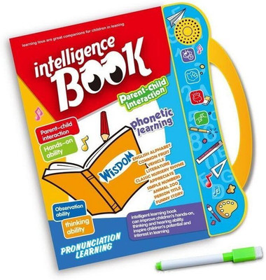 GOSHOPPE ENTERPRISES Intelligence E-Book for Kids Phonetic Learning Sound Book with Animal Sound(Multicolor)