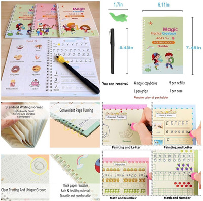 Labhimpex New-Magic Book: Read and Spell Play Set(Multicolor)