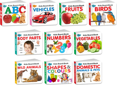 Child First Learning Experience | Sawan Set Of 10 Kids Board Books(Hardcover, Manoj Publications Editorial Board)