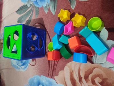 Dorytoys Color and Shape Cube Toy for Preschoolers – Learning through Play(1 Pieces)