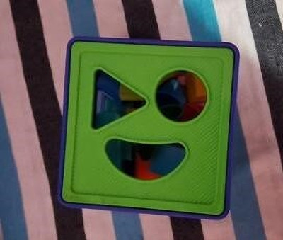 Dorytoys Learning Cube with Geometric Blocks – Sensory Stimulation Toy(1 Pieces)
