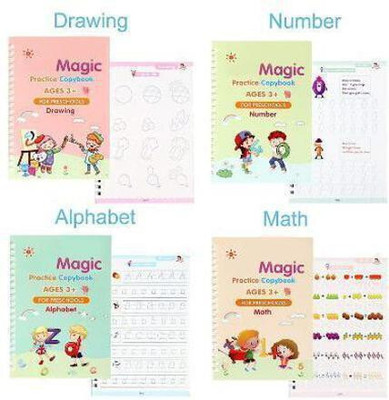 Labhimpex 102-Best: Uncover Magic Book for Kids – Boost Tracing Fun 🎈-102-AA-2202-A(Multicolor)