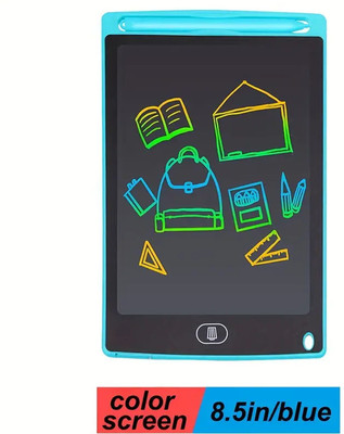 Navrang 8.5 inch LCD E-Writer Electronic Writing Pad/Doodle Board/Tablet Drawing Board(Blue)