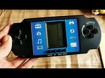 GOSHOPPE ENTERPRISES Pop Station Brain Training Brick Video With Music Hand Handled for kids(Multicolor)