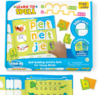 Imagimake Kiddi-Do Learn To Spell(Multicolor)