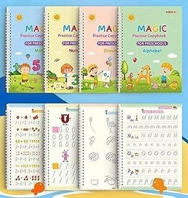 ashaworld Magic Book: Shape and Color Puzzle Set(Multicolor)