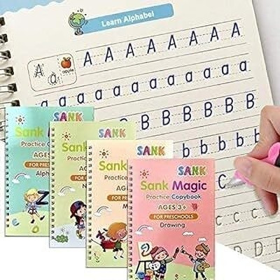 Anksh Hot: Discover School Set Magic Book – Reusable for Early Learning 🚀-84-AA(Multicolor)