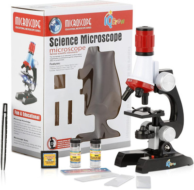 DIKUJI ENTERPRISE Science Kits with Slides Educational Beginner Microscope Kit(Multicolor)