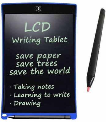 TOY NAGRI 8.5 inch LCD Writing Tablet Electronic Writing pad Drawing Board For kids(Blue)